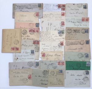 Group of envelopes & postcards: Estonia (25)