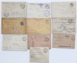 Gruppe von Postkarten und Briefumschlägen: Deutschland (25)
