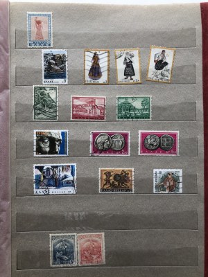 Kolekcja znaczków pocztowych: Kraje europejskie (1 album)
