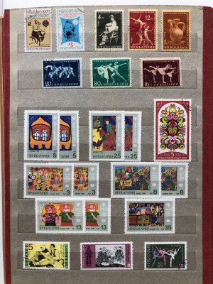 Kolekcja znaczków pocztowych: Kraje europejskie (1 album)