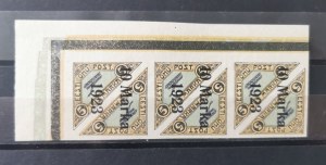 Estonia airmail stamps 10 Marka 1923. Variety