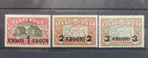 Estonia stamps set 1930. 