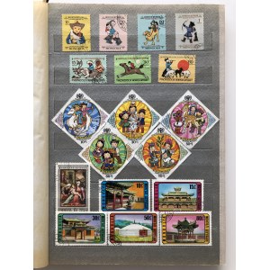 Collection of Stamps: Asian countries (1 album)