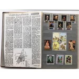 Collection of Stamps: Asian countries (1 album)