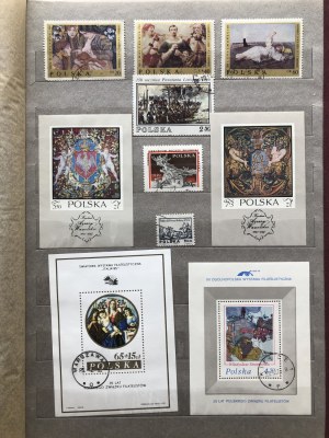 Collection of Stamps: Poland, Czechoslovakia, Hungary, Lithuania, etc (1 album)