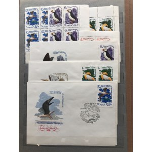 Collection of Stamps: Nature, animals, birds, insects - Various contries (1 album)