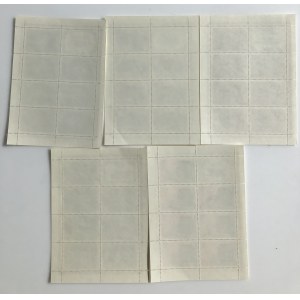 Russia (USSR) stamp sheets 1979 - Folk Art