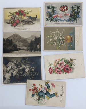 Gruppe von Postkarten: Estland 1940-41 (7)
