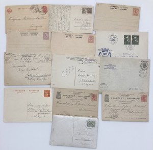 Gruppe von Postkarten und Briefumschlägen: Finnland, Russland, usw. (13)