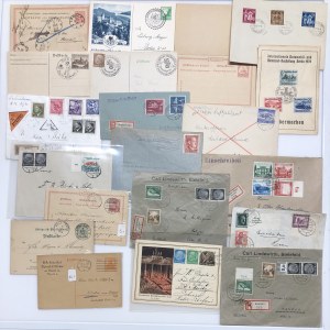 Gruppe von Postkarten und Briefumschlägen: Deutschland (20)