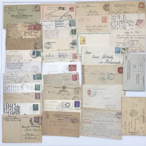 Group of postcards & envelopes: mostly Germany (55)