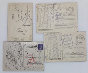 Group of postcards: Germany 1941-1943 (4)