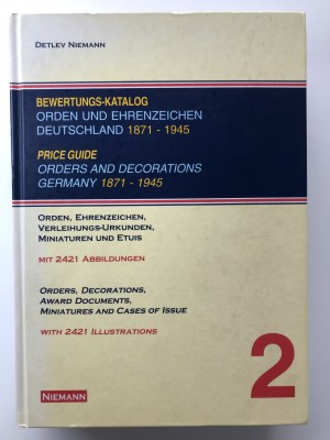 Price guide - Orders and Decorations, Germany 1871-1945, 2004