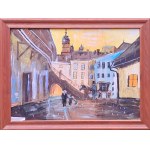 Piotr Adamczyk, Podwórko na Krakowskim Kazimierzu II, inspiracja: Mirosław Szeib