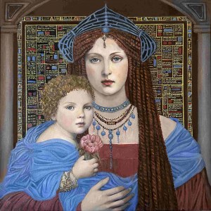 Grazyna Krzeminska, Madonna and Child, 2024