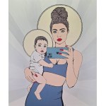 Beata Szustkiewicz, Ma'donna Selfie, 2024