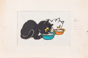 Julitta KARWOWSKA-WNUCZAK (ur. 1935), Filemon i Bonifacy piją mleko