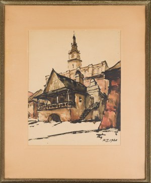 Tomasz KORNACKI (XXe siècle), Fantaisie sur l'architecture polonaise (I), 1940