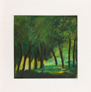 Tomasz NOWAK (20th century), In the forest, 1988