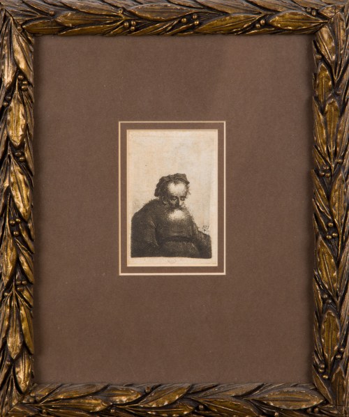 Rembrandt Harmenszoon van RIJN (1606-1669) - według, Stary mężczyzna