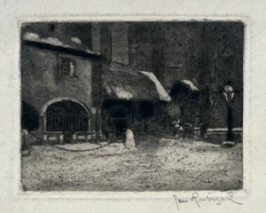 Jan (Dubczak) RUBCZAK (1884-1942), Ogrójec przy Placu Mariackim