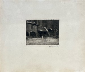 Jan (Dubczak) RUBCZAK (1884-1942), Ogrójec przy Placu Mariackim