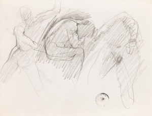 Franciszek STAROWIEYSKI (1930-2009), Untitled (Three male studies), 1980s