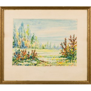 Ireneusz STOLARSKI (20th century), Landscape, 1971