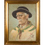 Kasper ŻELECHOWSKI (1863-1942), Góral w kapeluszu, 1936