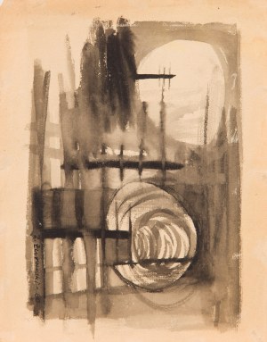 Zygmunt ŻUROWSKI (b. 1929), Composition, 1960