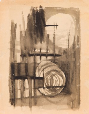 Zygmunt ŻUROWSKI (ur. 1929), Kompozycja, 1960
