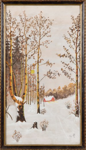 Author unspecified, Polish, GS monogrammer (20th century), Winter Morning