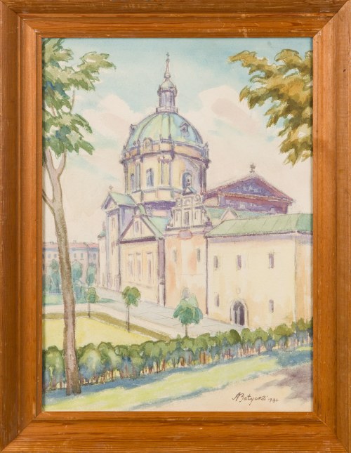 Adam BATYCKI (1886-1970), Kościół oo. Dominikanów pw. Bożego Ciała we Lwowie, 1934