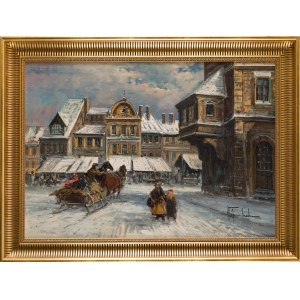 Władysław CHMIELIŃSKI (1911-1979), City in Winter