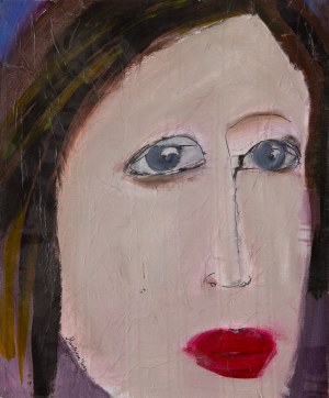 Magdalena HAJNOSZ (ur. 1955), Głowa kobiety, 2000