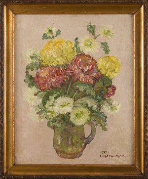 Irena KRZYWIŃSKA (1922-2017), Květiny v džbánu, 1972