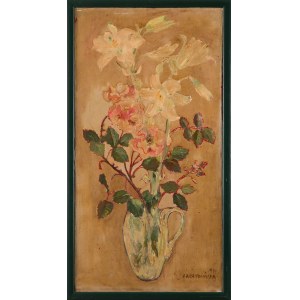 Irena KRZYWIŃSKA (1922-2017), Lys et roses, 1971