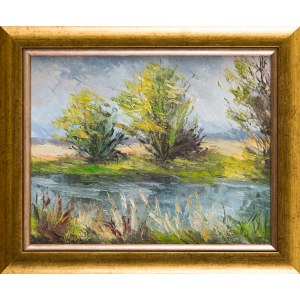 KUCZYÑSKA (20th century), Landscape by the river