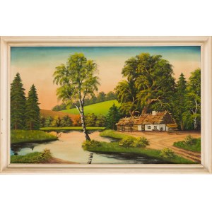 Zb. LASEK (20th century), Landscape over water, 1990