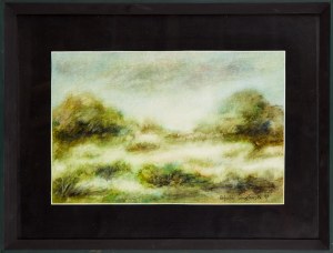 Stefania ŚMIEŁOWSKA (20th century), Landscape, 1997