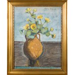 Eustachy WASILKOWSKI (1904-1977), Kaczeńce w wazonie, 1936