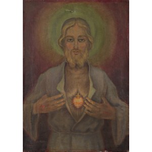 Painter unspecified (20th century), Heart of Christ, 1930