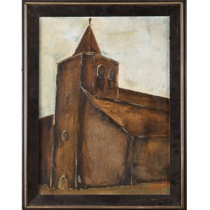 Malarz nieokreślony, polski (XX w.), Kościół romański