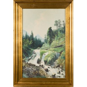 Tadeusz SKOWROŃSKI (1917-1944), Bridge over the Waterfall