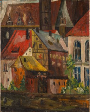 Painter unspecified (20th century), City