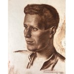 Ludomir SLEŃDZIŃSKI (Slendziński, Ślendziński, Śleńdziński) (1889 Vilnius - 1980 Kraków), Portrait of a Man (1926)