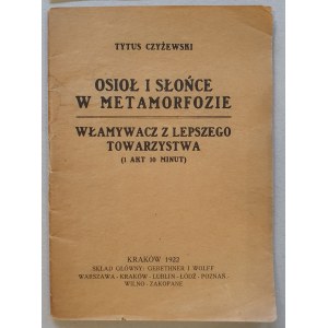 Czyżewski Tytus - Osioł i słońce w metamorfozie, 1922