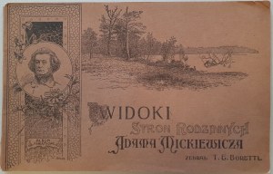[Mickiewicz] Widoki stron rodzinnych Mickiewicza, Album Pamiątkowe 1900 [T.E. Boretti].