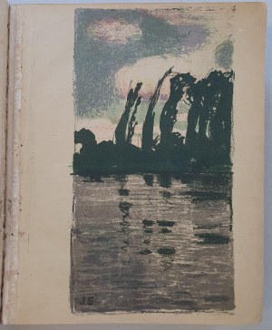 Chimera T.3:1901 z.7/8 and 9, bound /Jan Stanislawski:Poplars, lithograph, Vasyl Stefanyk/.
