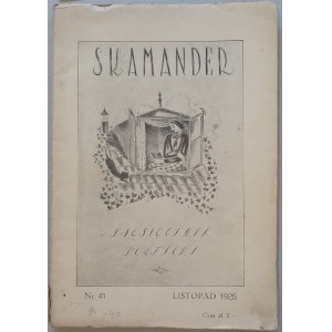 Skamander. R.1925 z.41 /Marinetti: Ognisty dobosz/